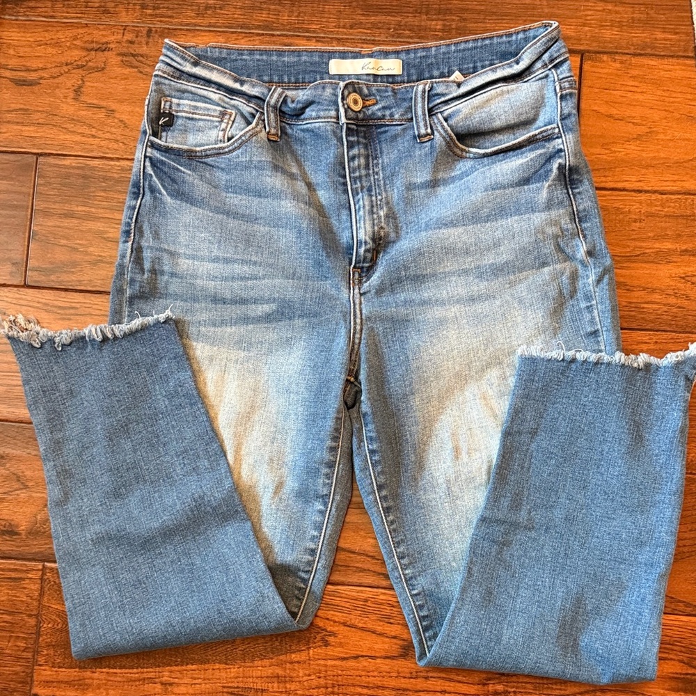 KanCan Light Blue Ankle Length Jeans